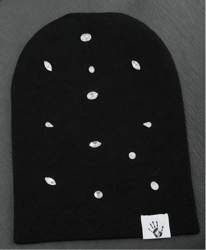 HALO RHINESTONE BEANIES