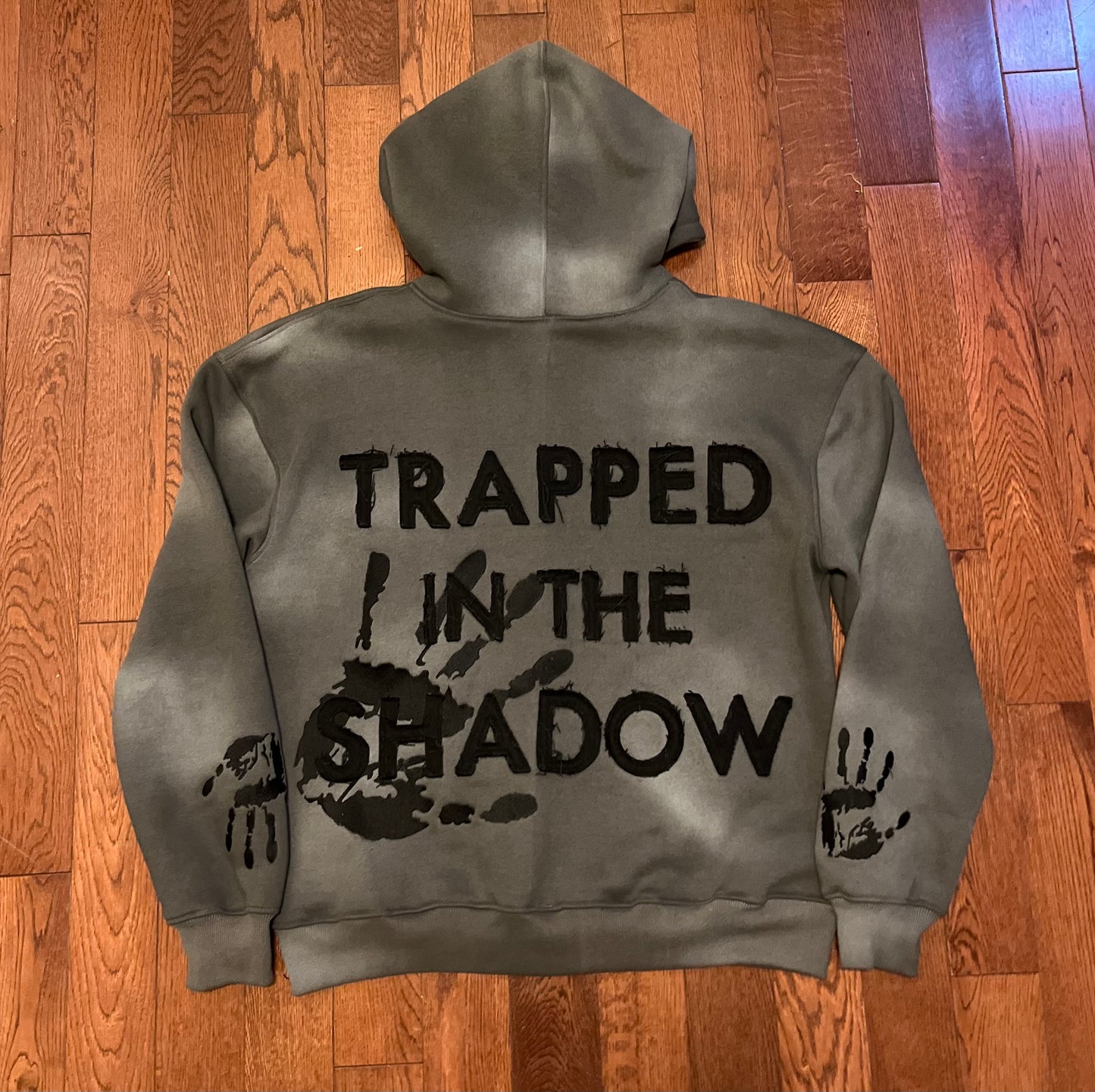 Trapped In The Shadow Zip Hoodie